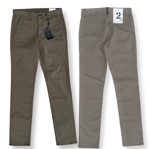 Rag & Bone Fit 2 Slim Chino Army Green - Picture 6 of 14